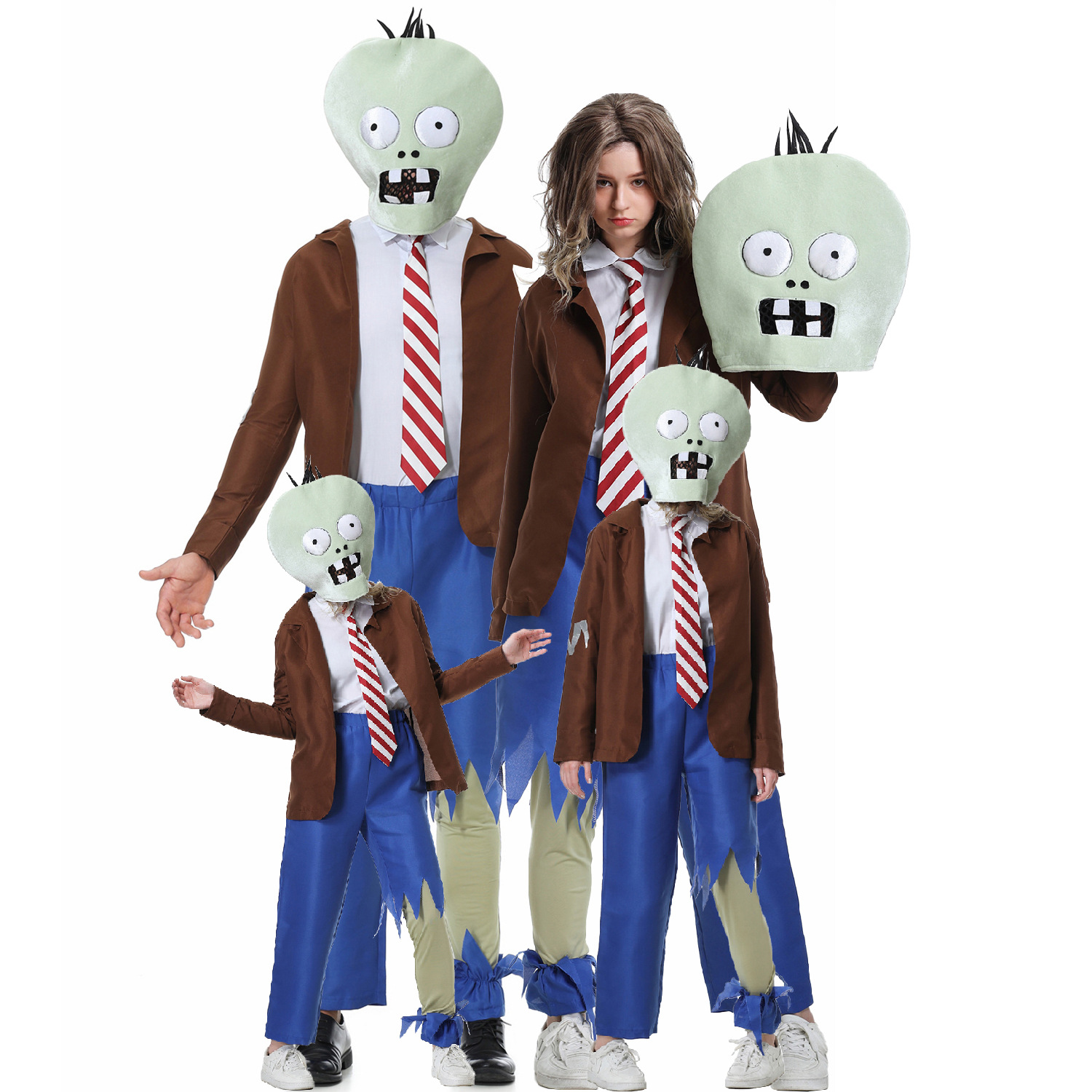 Plant Parent Vs - S-XL Plant Vs. Zombie Character Dolls,