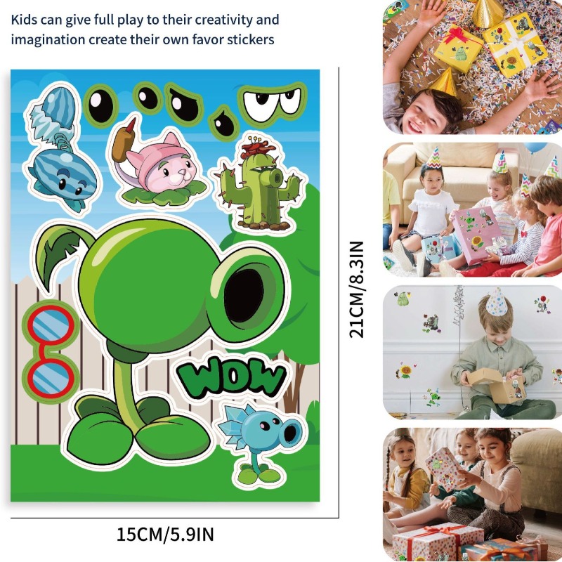 Plants Vs. Zombies Cute Cartoo - Plant Parent Vs ulasan dan harga
