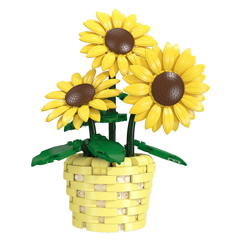 DIY Sunflower Potted Plant Bui - Plant Parent Yearly ulasan dan harga